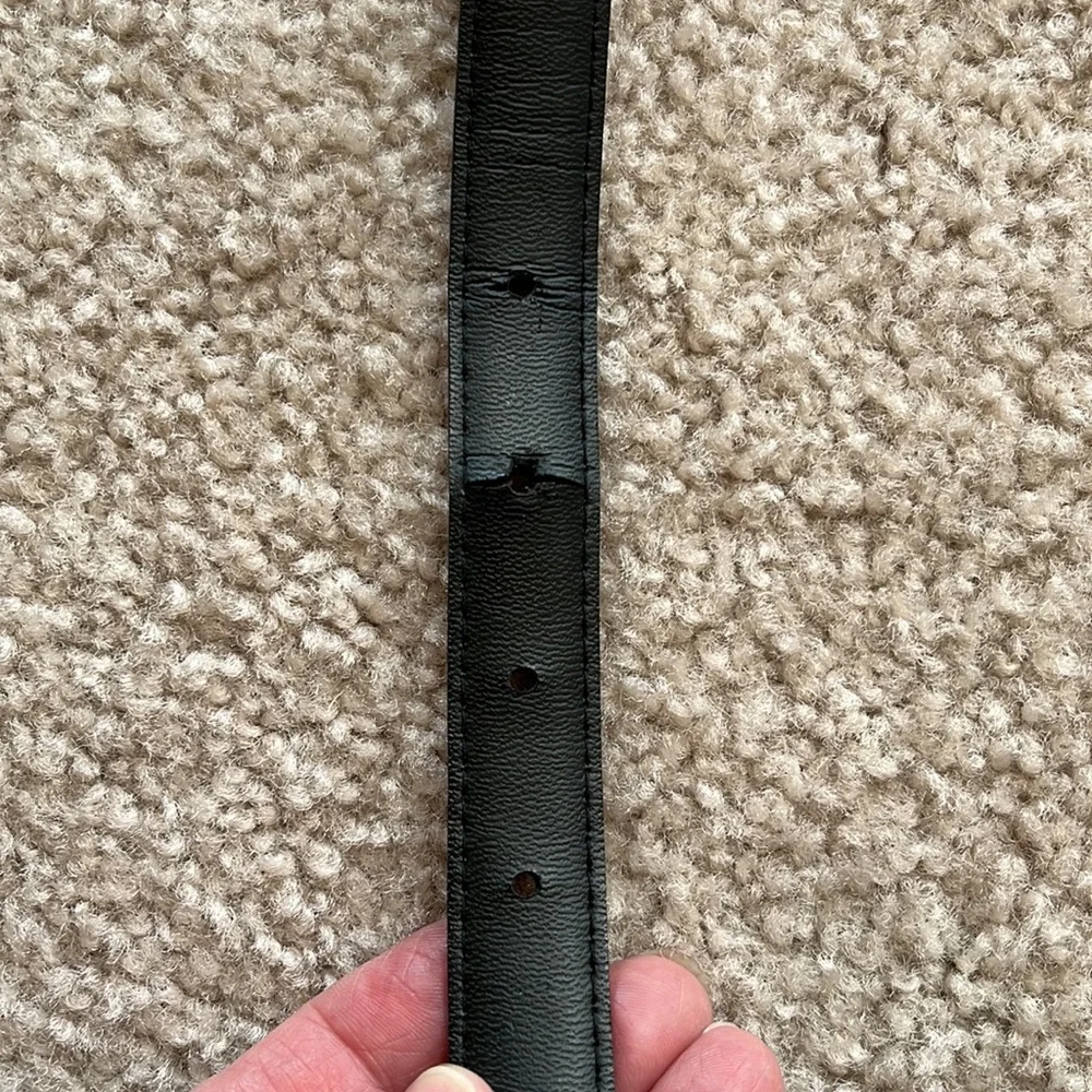 Faux leather belt size 10